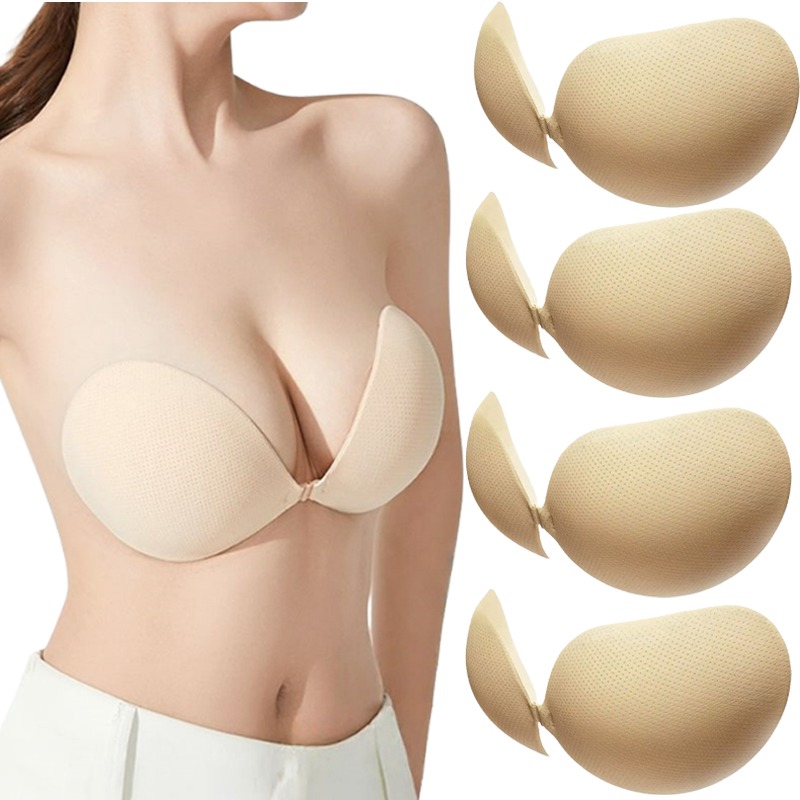 Push Up Sticky Bra Thickened I - Strapless Bra Backless ulasan dan harga